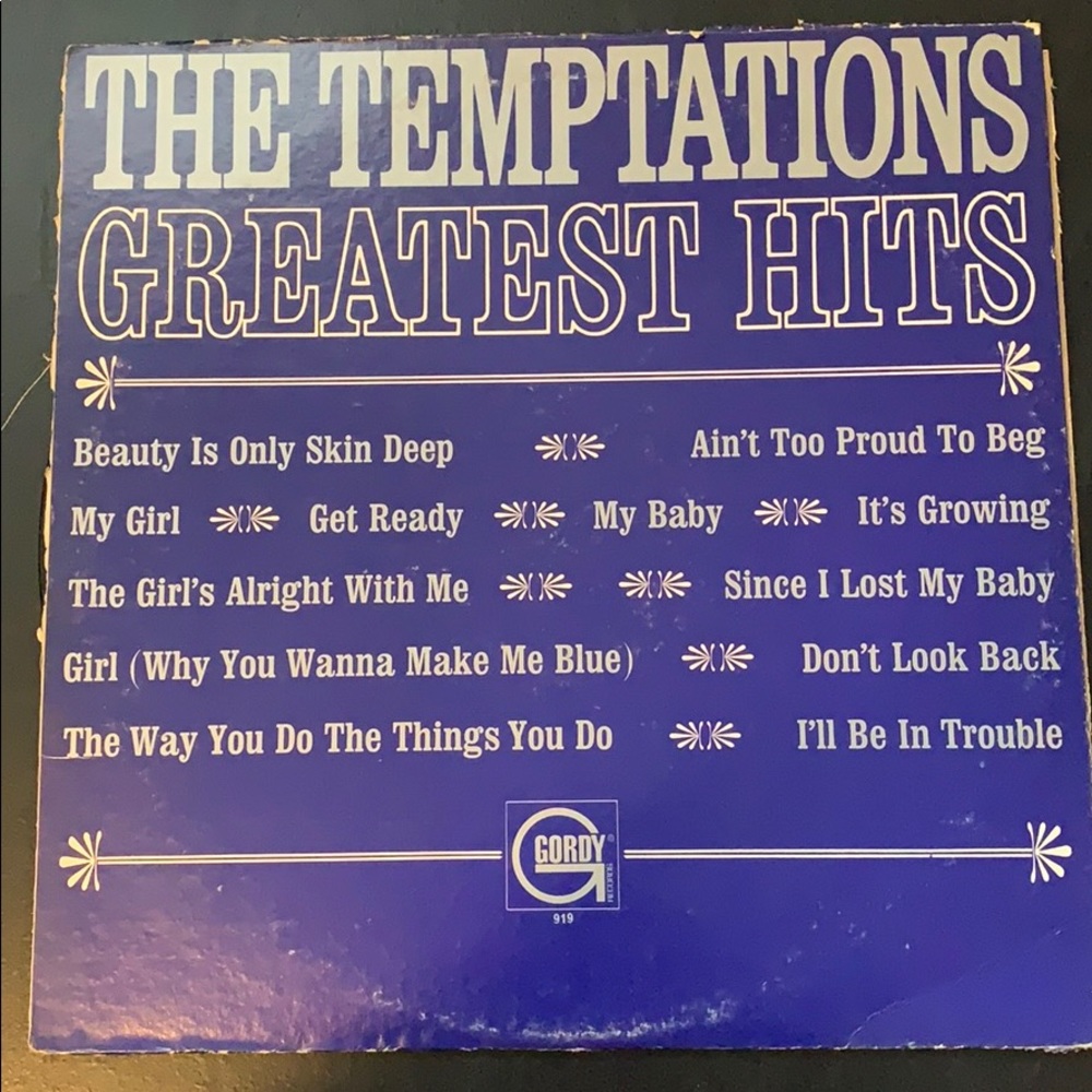 The Temptations Greatest Hits